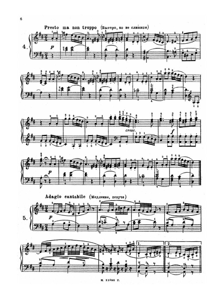 Pieza 4 de haydn 12 easy pieces for piano pdf
