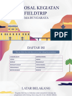 Proposal Kegiatan Fieldtrip Sma Bungaraya