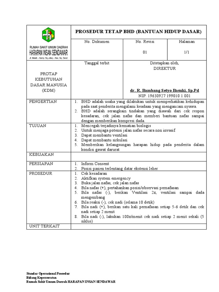 Sop BHD | PDF