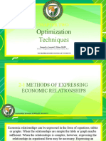 Chapter 2 - Optimization Techniques