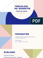 Materi III - Teknologi IPAL Domestik