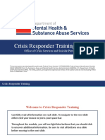 Crisis Responder Training All - Powerpoint