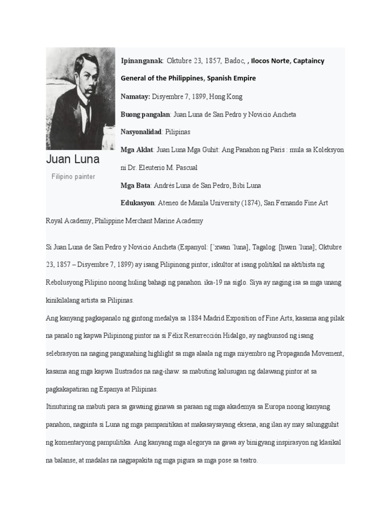 Juan Luna | PDF