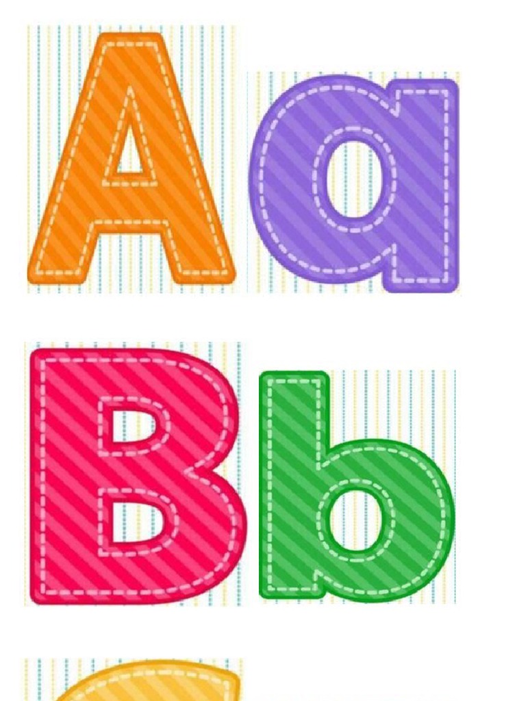 Abecedario en Imagenes | PDF