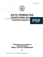 Angket Peminatan Siswa SMP SMA Dapodikdasmen - Info