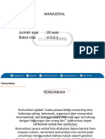 Pertemuan 2 - Manajerial