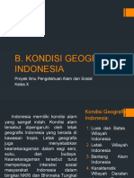 Kondisi Geografis Indonesia - Kls X