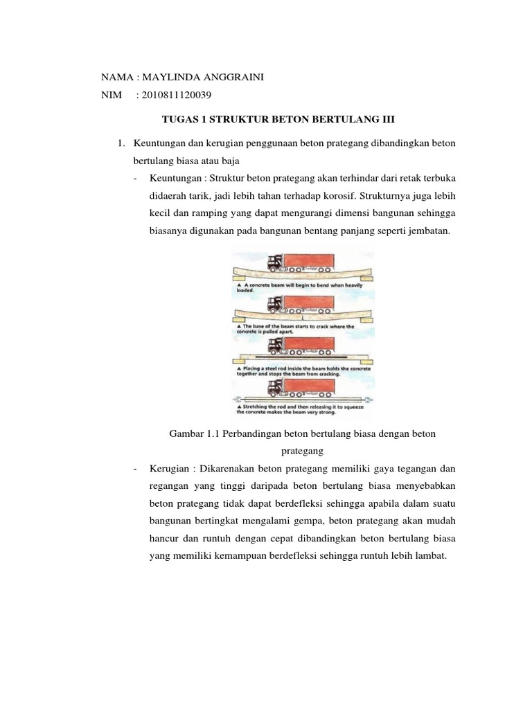 Struktur Beton Bertulang III | PDF