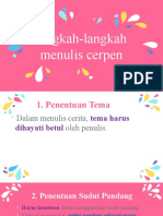 Langkah-Langkah Menulis Cerpen