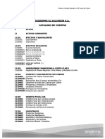 PDF Sesdema El Salvador Catalogo de Cuentas Compress