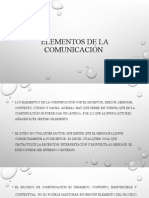 Elementos de La Comunicación