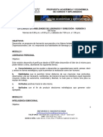 Habilidades de Liderazgo y Direccion Ii Sem - 2012