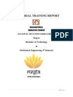 JNIL PLANT REPORT Rungta College Bhilai-1