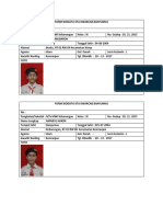 Form Biodata Kta Kwarcab Banyumas Pa