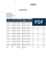 Transaction History