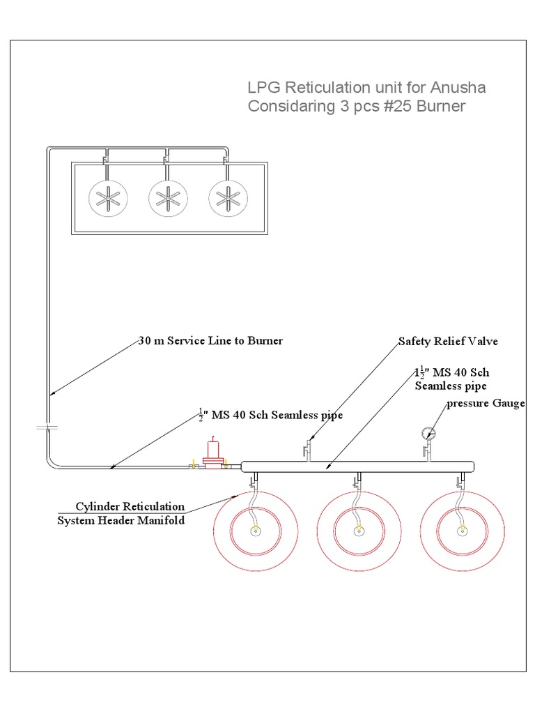 LPG Reticulation System Overview | PDF
