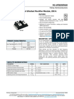 Ultrafast Rectifier Module Vs-Ufb250fa60