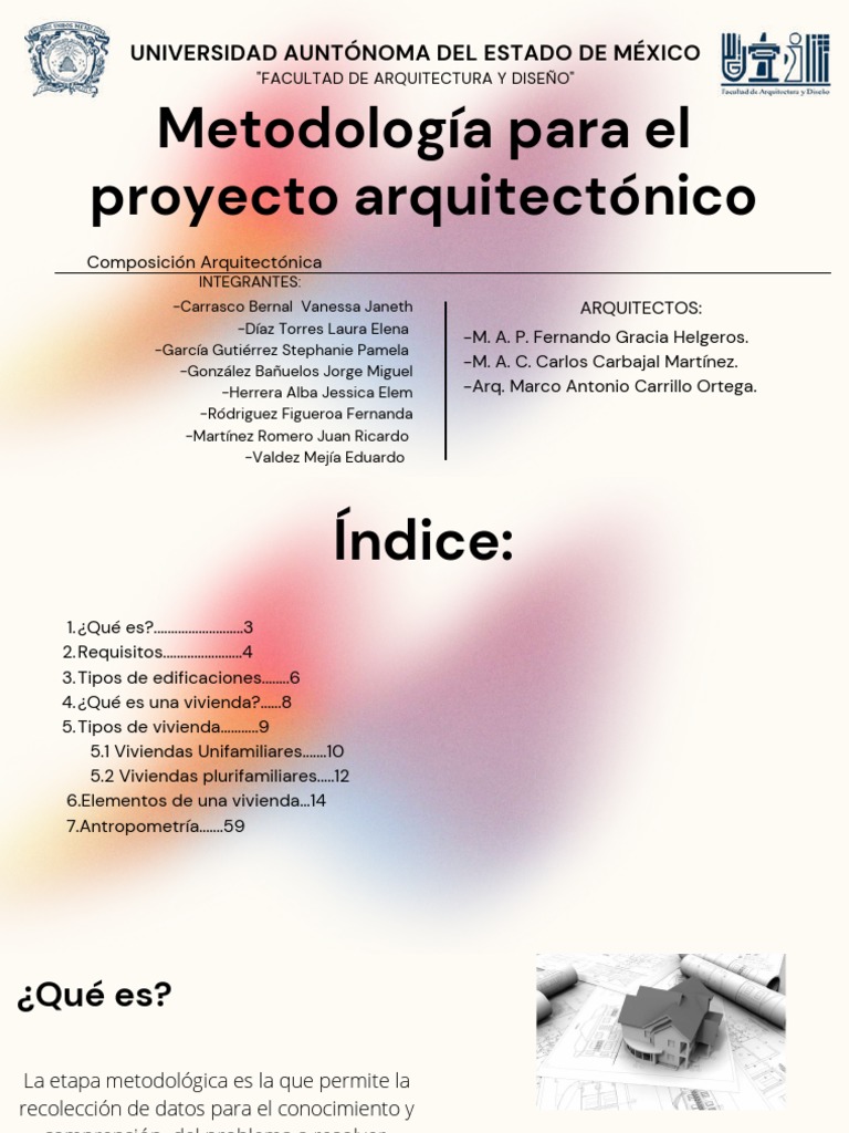 Metodología Arquitectónica | PDF | edificio | Apartamento