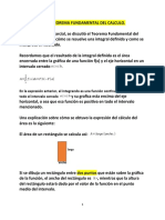 Repaso Teorema Fundamental Del Calculo