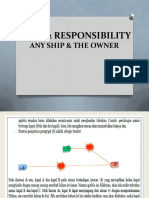 Rule - 2 Responsibility Any Ship The Owner