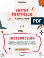 Gray Pastel Cute Creative Portfolio Kids Presentation