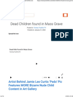 Dead Children Found in Mass Grave