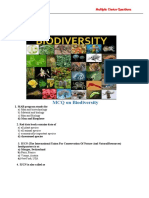 Biodiversity MCQ