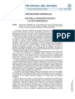 Plan Director de La Red de Áreas Marinas Protegidas de España REAL DECRETO 1056 - 22