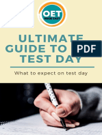 Ultimate Guide To Oet Test Day