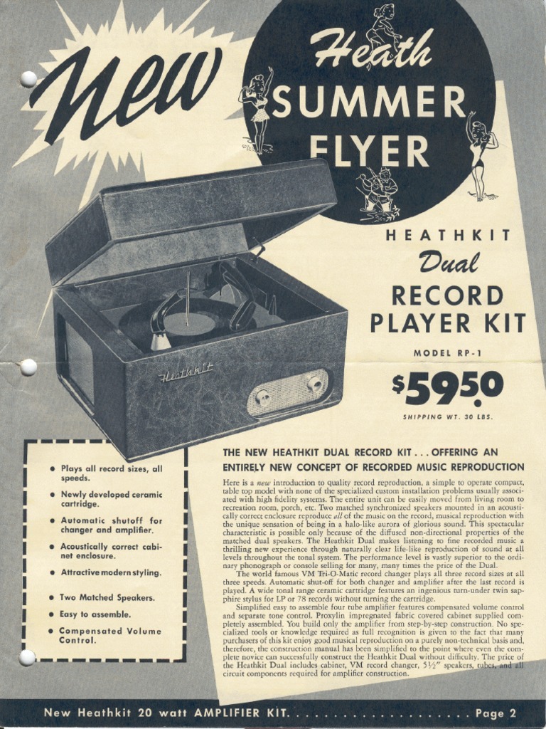0 Heathkit - 1951 Catalog 8 Pages | PDF