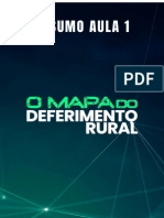 Resumo Aula 1 - O Mapa Do Deferimento Rural
