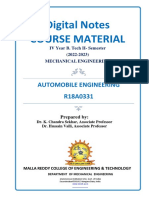 Automobile Engineering