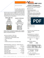 Ficha Tecnica Y Aplicacion: EMSOL MRP-1810 CCHBG Productos Tradicionales