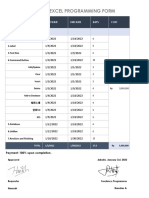 Project Quotation Resv