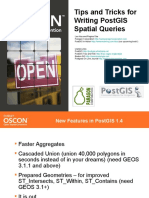 Tips and Tricks For Writing PostGIS Spatial Queries