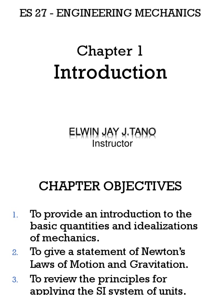 Mechanics pdf force mechanics