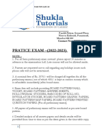 Detail Time Table or Class 10 2022-23