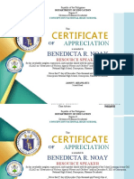 Editable Certificate Design #2
