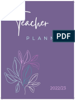 Teacher Printable Planner