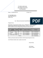 Balasan Penawaran Atau Surat Pesanan