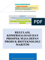 Kuliah 14 P. Regulasi Biotek Kemaritiman