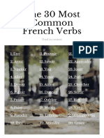 French Verbs 30 Free Ebook