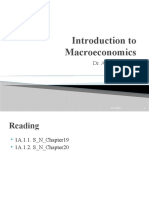 01A. Introduction To Macroeconomics