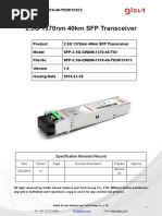 SFP 2.5G CWDM 1370 40 T02#151075