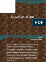 Negosiasi Bisnis Bab 1