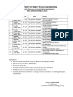 Date Sheet Fall 2022 Final