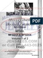 Massey Ferguson Tractor Loader Backhoe Service Manual