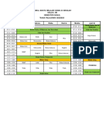 Jadwal Kelas 3B