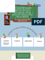 Pengembangan Implementasi Pembelajaran Berdiferensiasi Pada Mapel