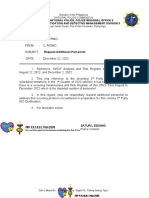 PNP Philippines ISO Certification Personnel Request